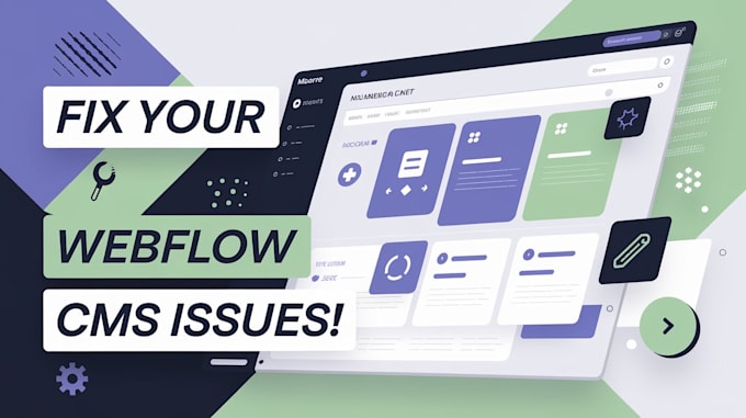 Gig Preview - Fix your cms in webflow