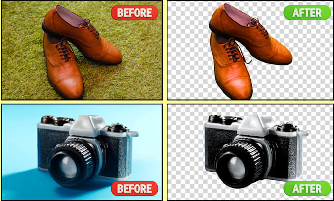 Gig Preview - Remove backgrounds for 100 images with retouching