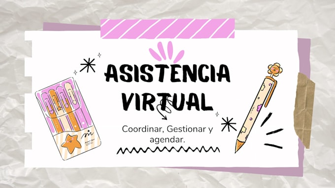 Gig Preview - Asistencia virtual, coordinación y gestión