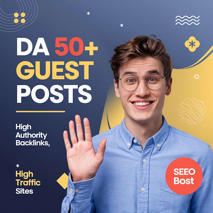 Gig Preview - Secure nicherelevant guest posts on high da websites