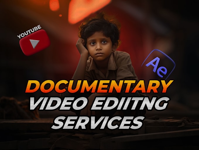 Gig Preview - Professionally edit documentaries for youtube creators