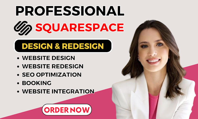 Bestseller - build beautiful squarespace website design squarespace website redesign website