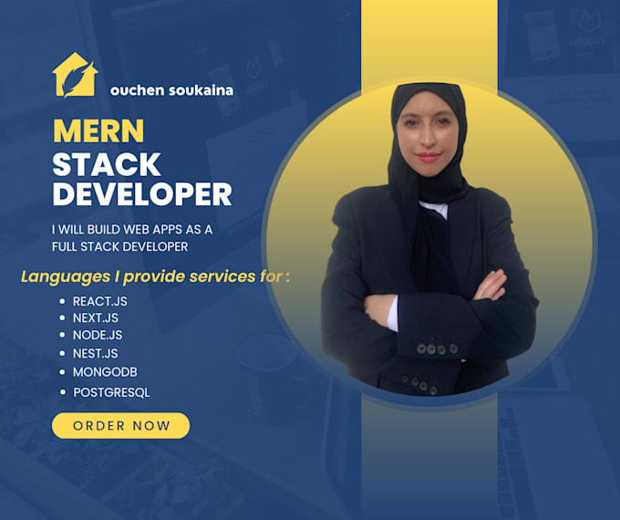 Gig Preview - Develop websites as a mern stack developer