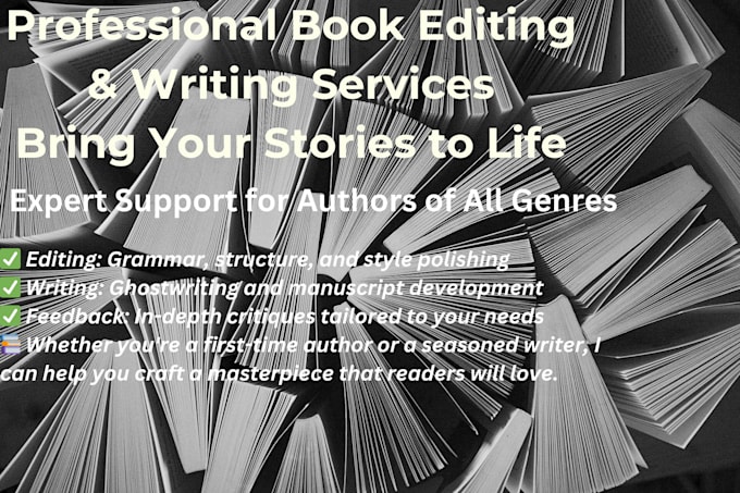 Bestseller - write and edit your book to perfection