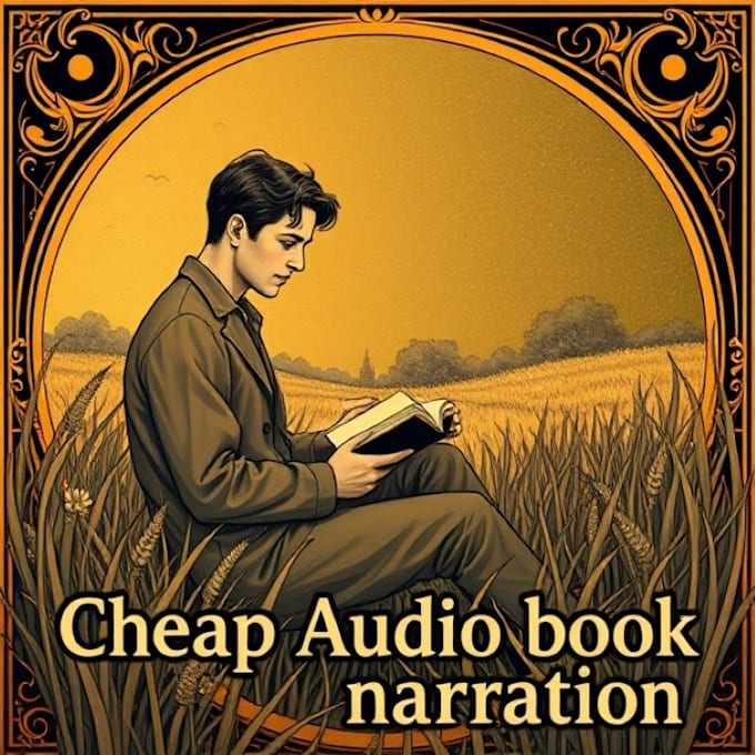 Gig Preview - Narrate your audiobook in a deep british or american voice