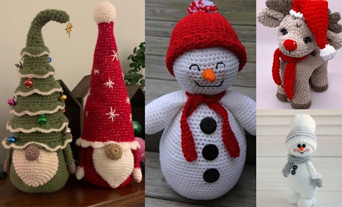 Gig Preview - Create a custom amigurumi crochet patterns with a detailed tutorial photo