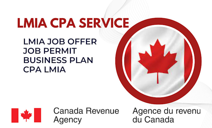 Gig Preview - Handle your lmia application for canadian work permits, lmia business plan, cpa