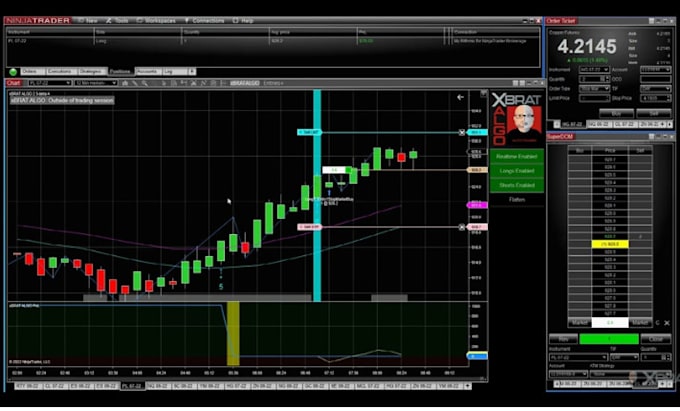 Gig Preview - Code thinkorswim strategy to tradingview pinescript, ninjatrader 8 mt4 mt5