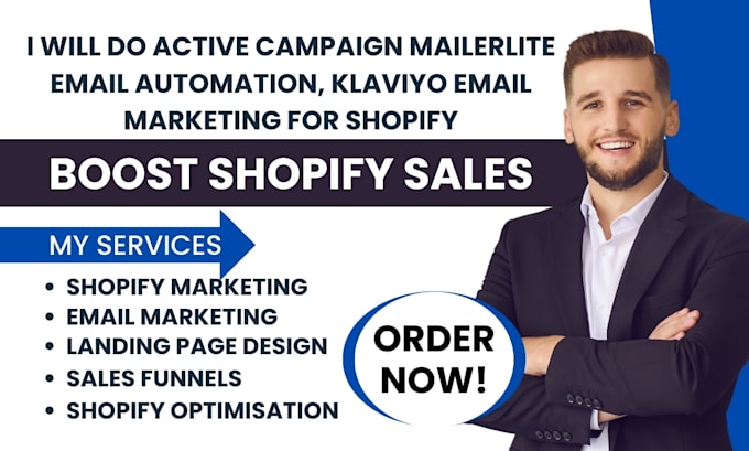 Bestseller - do active campaign mailerlite email automation, shopify klaviyo email marketing