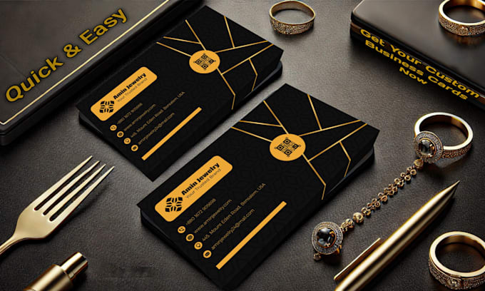 Gig Preview - Do creative custom business card design