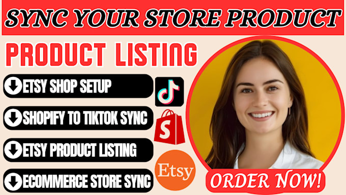 Gig Preview - Do etsy ebay tiktok amazon shopify digital product listing, etsy pod shop setup