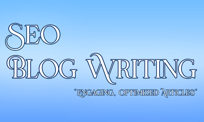 Bestseller - write engaging and SEO optimized blog post for your niche