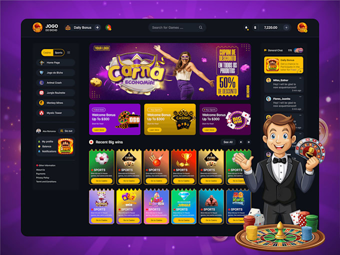 Bestseller - develop bet app poker slot gamble site crash game crypto game blackjack