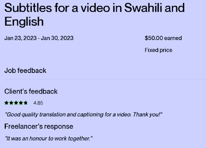 Gig Preview - Translate english to swahili