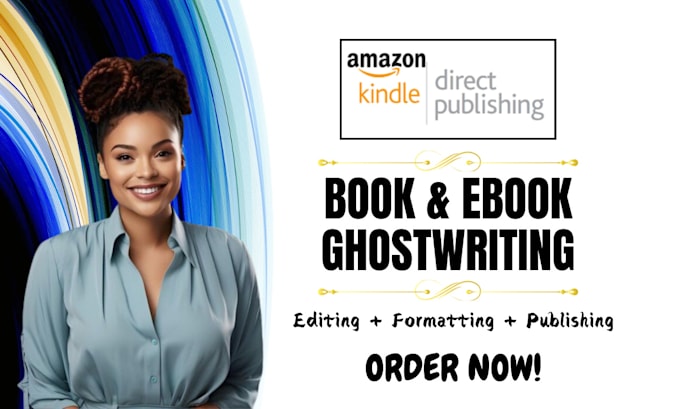 Gig Preview - Ghostwrite 30k word, ebook ghostwriter, book formatting for amazon kdp