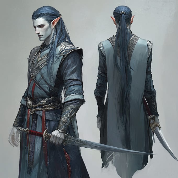 Bestseller - create custom concept art for characters using midjourney