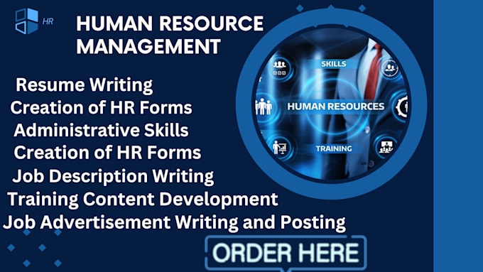 Gig Preview - Be your human resource HR consultant and manager