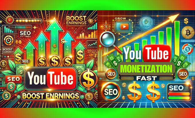 Gig Preview - Boost your youtube channel with monetization strategies to increase your income