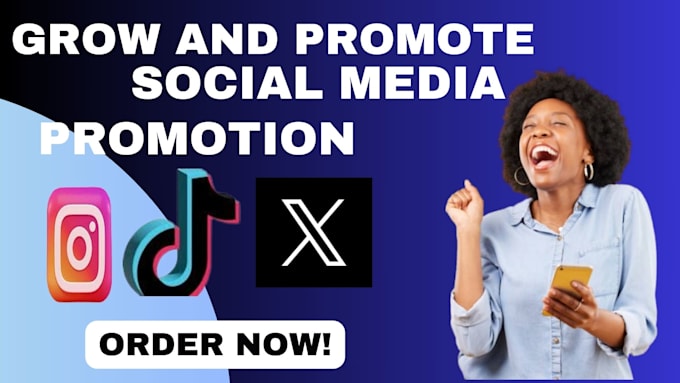 Bestseller - grow and promote tiktok, instagram, twitter, facebook and youtube organically