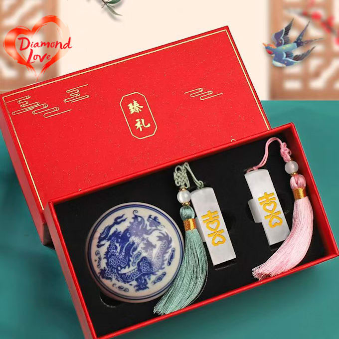 Gig Preview - Create a chinese gift seal, engraved with names or patterns