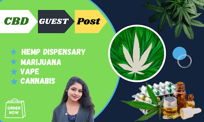 Gig Preview - Marijuana, hemp dispensary blogs for backlinks guest post