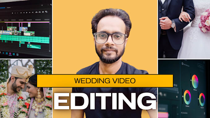 Gig Preview - Do video editing for wedding highlights