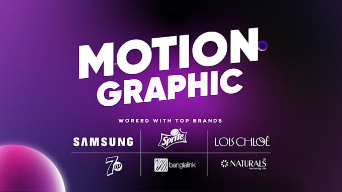 Bestseller - custom motion graphics and promo videos for social media