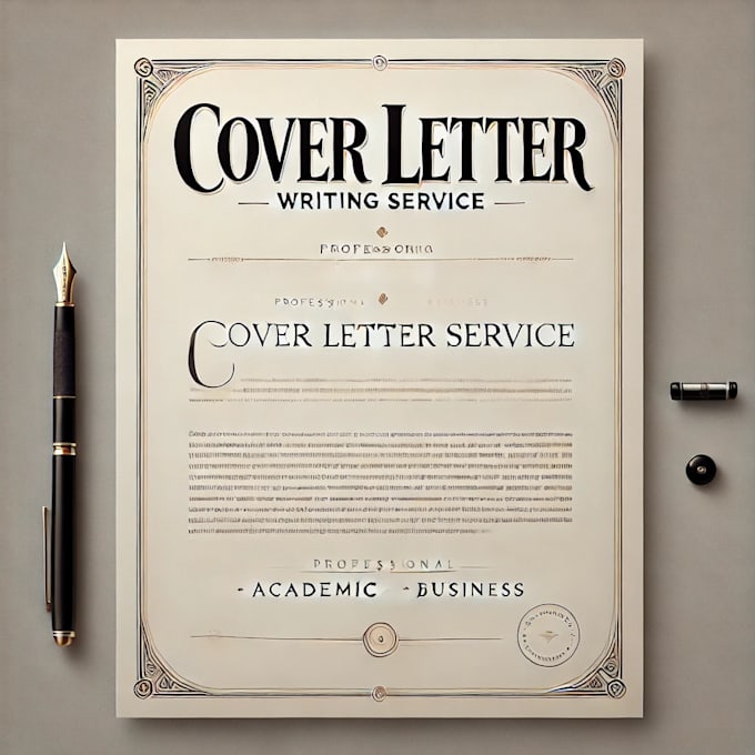 Gig Preview - Craft professional cover letters for your career, academic, or business project