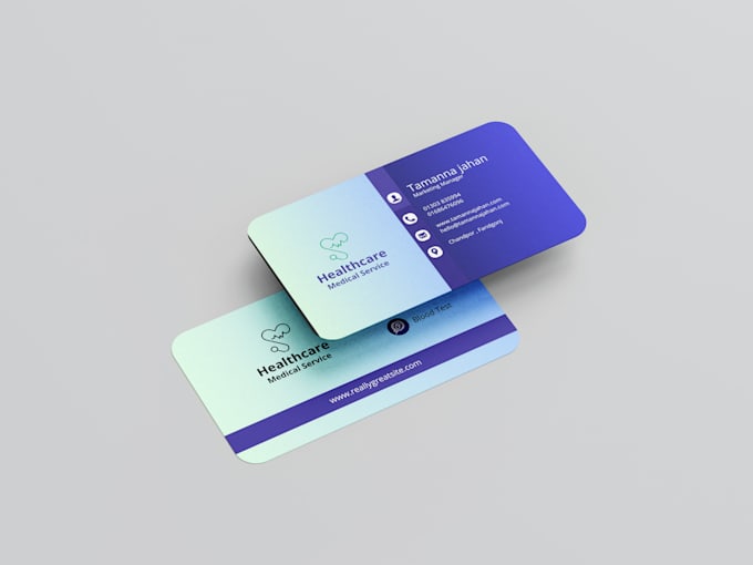 Gig Preview - Do modern and unuque business card design