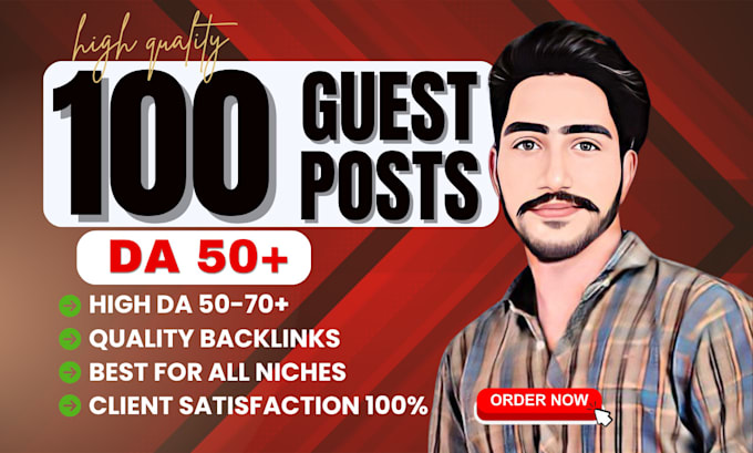 Gig Preview - Provide high da guest post, guest posting service with SEO dofollow backlinks