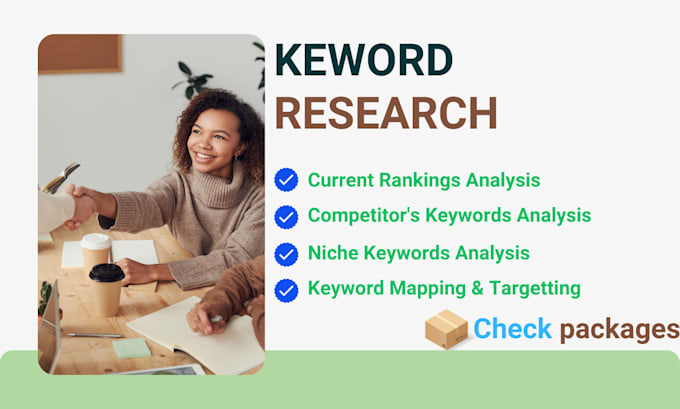 Gig Preview - Do detailed SEO keyword research and competitor analysis