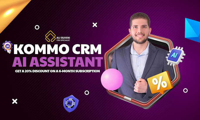 Gig Preview - Create a smart ai sales assistant in kommo CRM