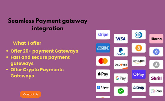 Gig Preview - Build seamless wix payment gateway integration for your website