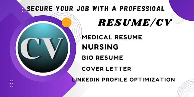 Bestseller - do professional ats medical coder doctor nurse healthcare resume writing