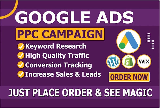 Gig Preview - Setup and manage ads adwords PPC campaign