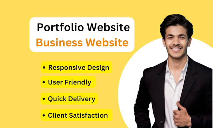 Gig Preview - Create portfolio website, business website with wordpress