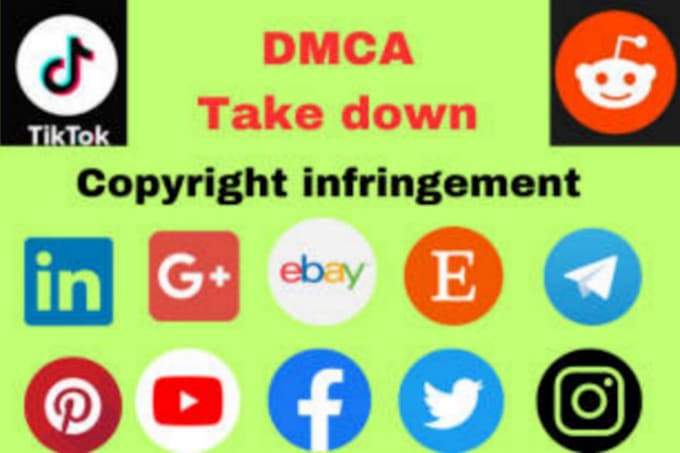 Gig Preview - Takedown harassing defaming report to tiktok,fb,reddit,google,yt,if,x under dmca