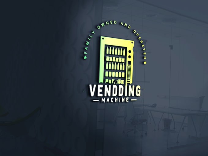 Gig Preview - Do vending machine logo design just 5 hours