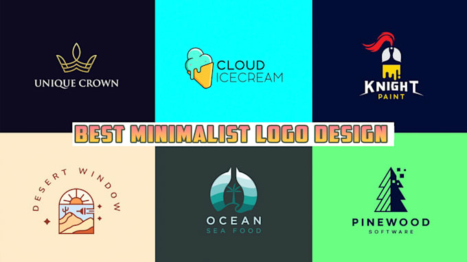 Gig Preview - Do professional minimalist logo design in 12 hours