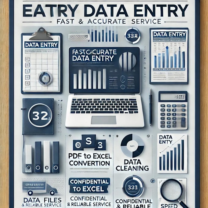 Bestseller - do any type of data entry in 3 hours