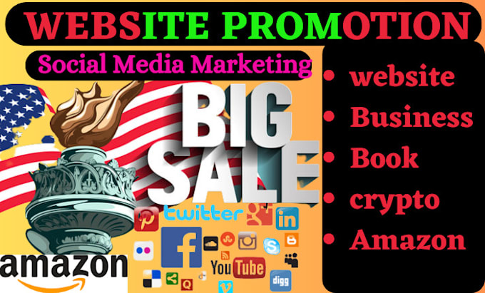 Gig Preview - Promote your website link amazon book business crypto link promotion