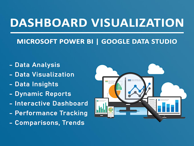 Gig Preview - Develop interactive google looker studio dashboards