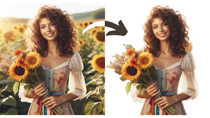 Gig Preview - Fast and professional background removal and image editing