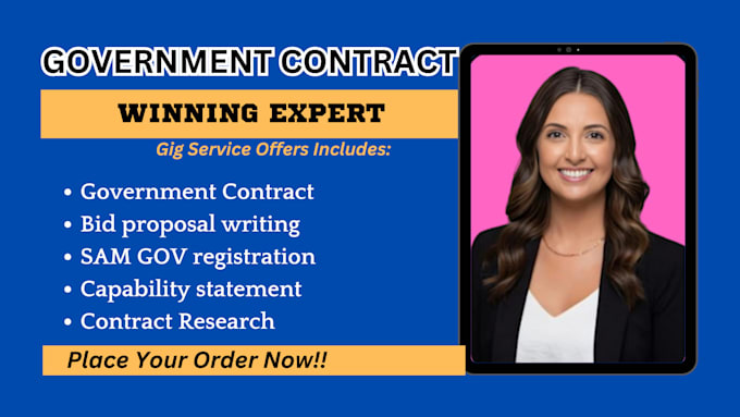 Bestseller - research government contract, respond to rfp, rfq, bid proposal writing