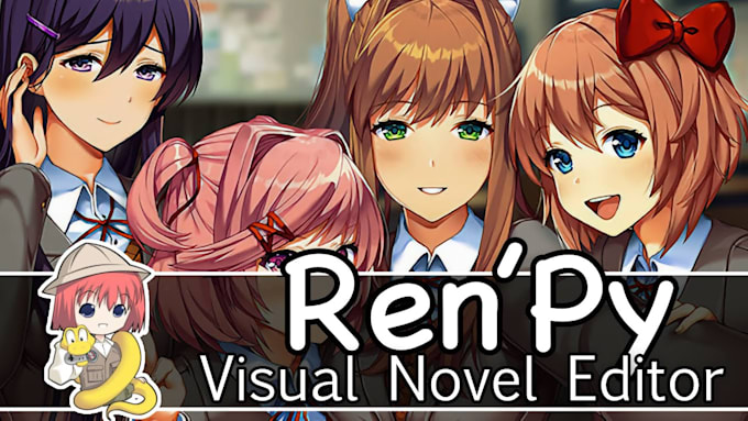 Gig Preview - Create a visual novel for you