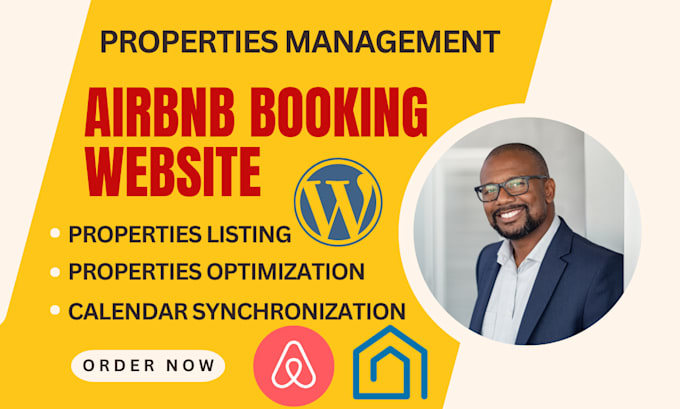 Gig Preview - Airbnb website elementor pro business website with woocommerce wordpress