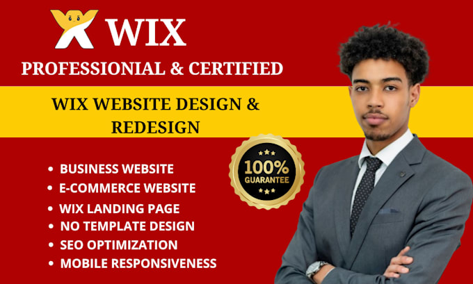 Gig Preview - Wix redesign wix website redesign wix website design wix website redesign