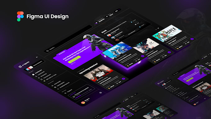 Gig Preview - Design web ui ux app ui ux design in figma