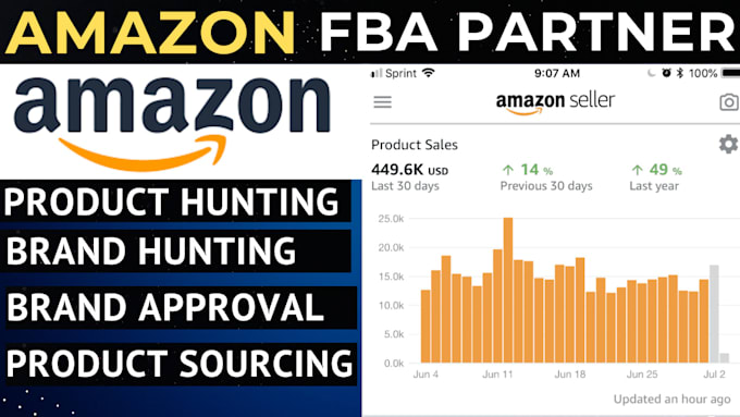 Gig Preview - Be your amazon fba virtual assistant amazon product hunting