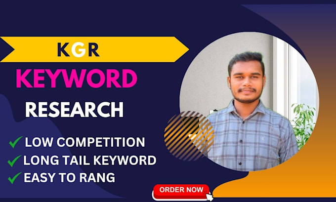 Gig Preview - Do kgr keyword research for business or niche